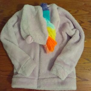 Girls unicorn hoodie